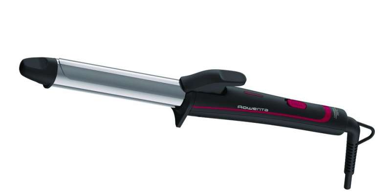 Щипцы для завивки Curling Iron CF3200D8 Rowenta Curling Iron CF3200D8, цвет черный/розовый