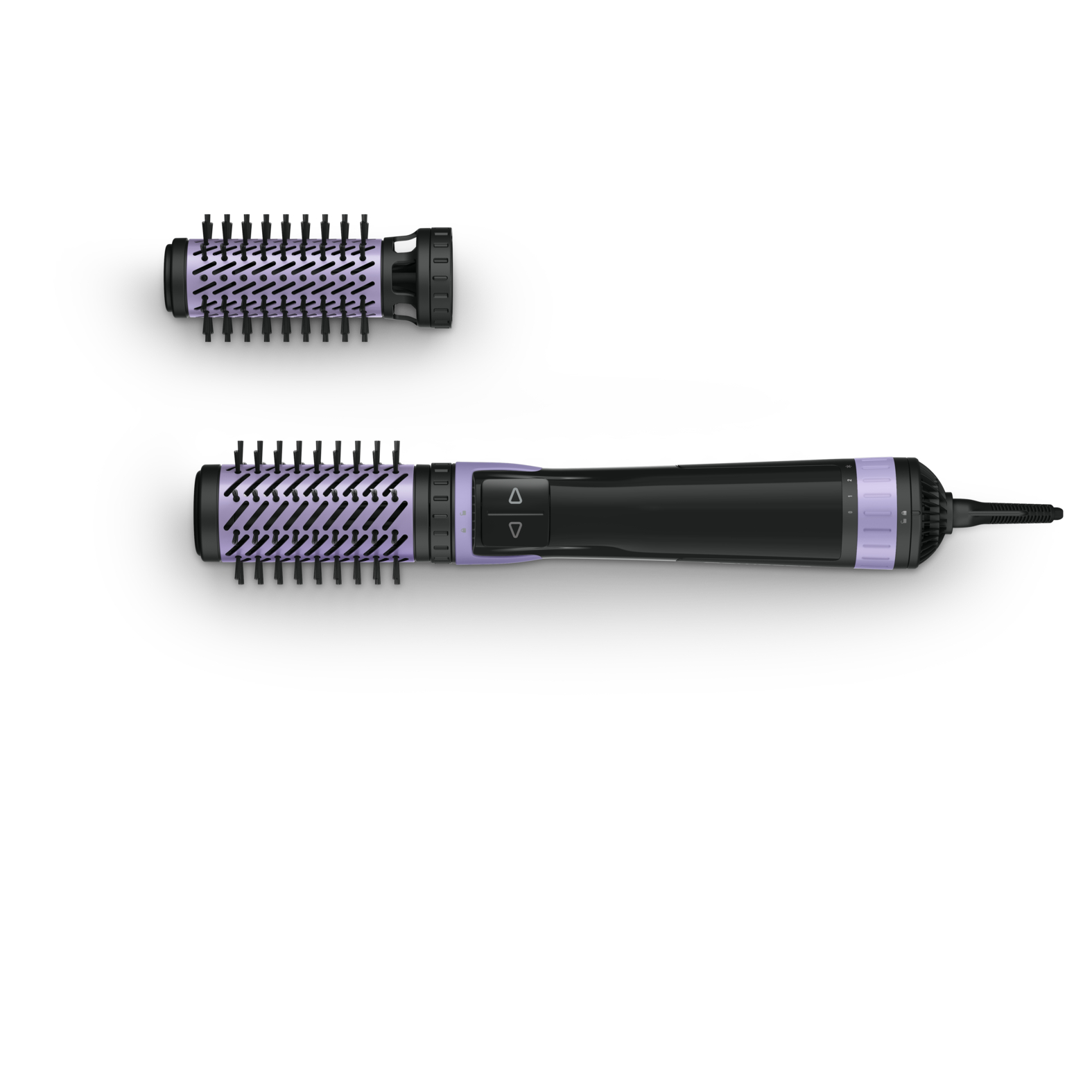 Фен-щетка Brush Activ CF9527F0 Rowenta Brush Activ CF9527F0, цвет черный/фиолетовый